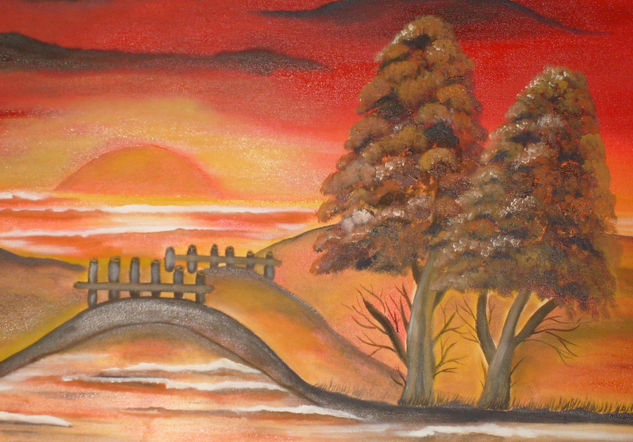 amanecer Oil Canvas Landscaping