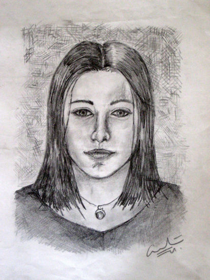 Sarah -boceto- Pencil (Black) Paper Portrait