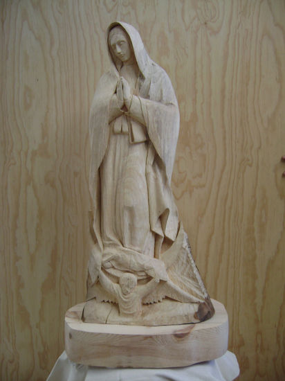 virgen de guadalupe Madera Figurativa