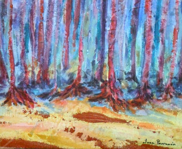 BOSQUES ORIGINARIOS 23 Acrylic Canvas Landscaping