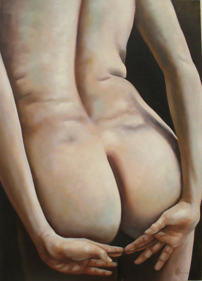 Espalda 1... Oil Canvas Nude Paintings