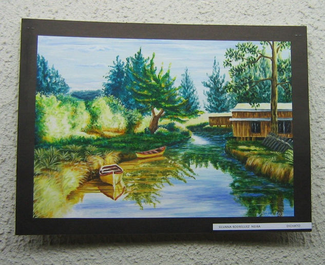 Dichato Acrylic Card Landscaping