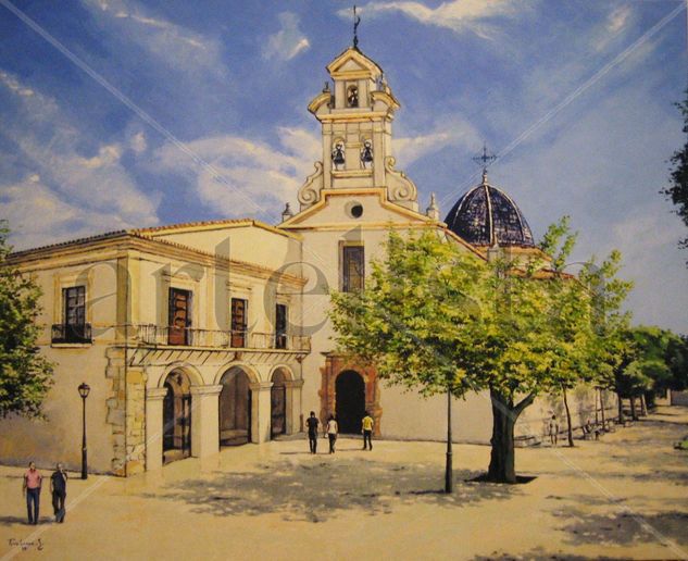 Basílica de Nuestra Señora del Liedó Lidón (Castellón de la Plana) Oil Canvas Landscaping