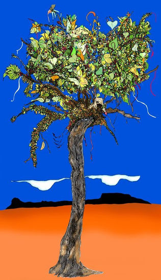 ARBOL DE LILI Mixed media Others Landscaping