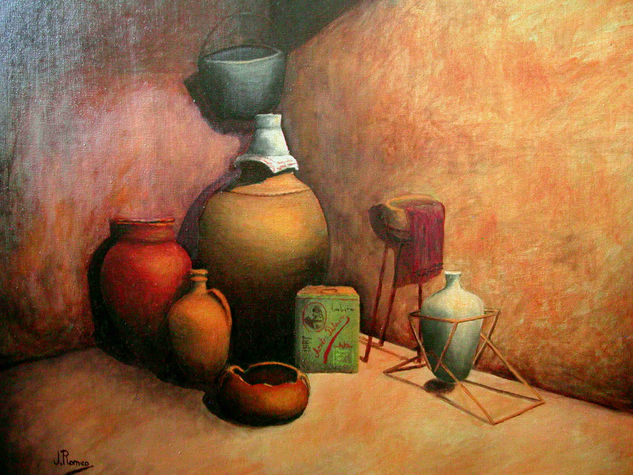 Corner of the cellar Oil Canvas