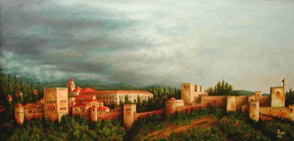 Evening Alhambra in...