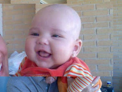 Su primera sonrisa