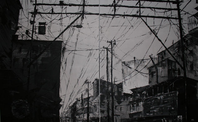 CALLE JAPON Oil Canvas Landscaping