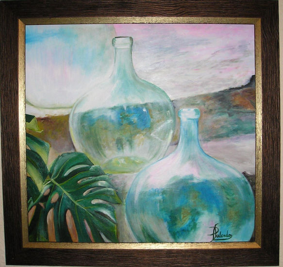 Garrafas de Cristal Oil Canvas Others