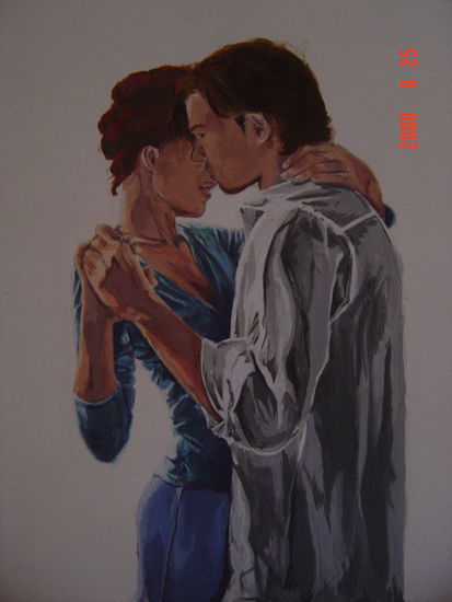 Bailando Acrylic Card Portrait