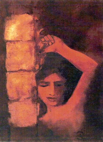 mamá de joven Oil Canvas Nude Paintings