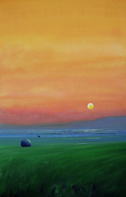 Paisaje con sol