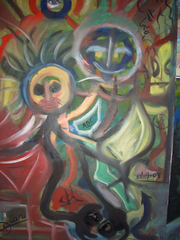 mujer expresiva