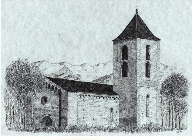 l'Assumpció de Coll (vall de boí) Ink