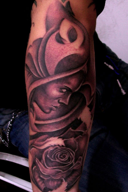 Mujer rosa