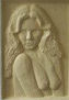 MULHER SENSUAL - ESCULTURA EM RELEVO