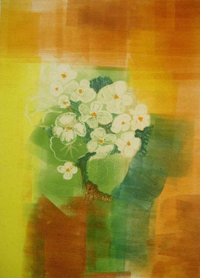 Begonia de invierno Monoprint