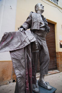 Estatua en Plata