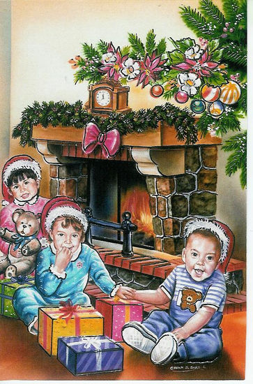 navidad Oil Canvas