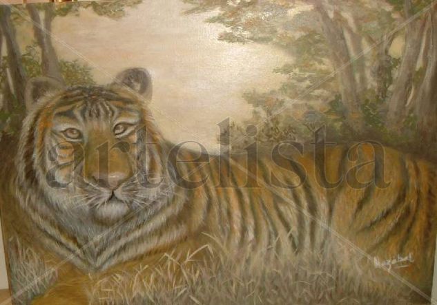 Tigre Oil Canvas Landscaping