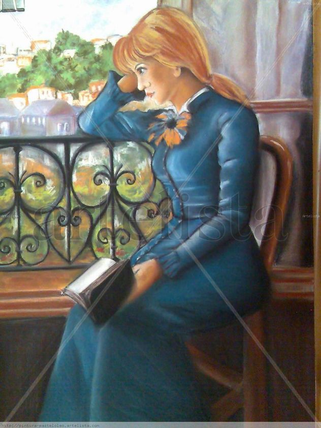 LEYENDO EN EL BALCON