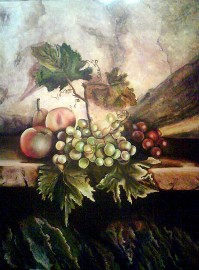 Matices Frutales Acrylic Canvas Still Life Paintings