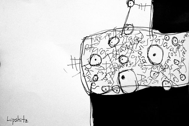 Serie Ojos de Pájaros II Ink Paper Landscaping