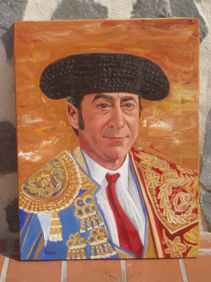 Luis Francisco Espla Oil Canvas Portrait