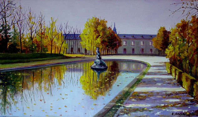 Palcio de San Idelfonso Oil Canvas Landscaping