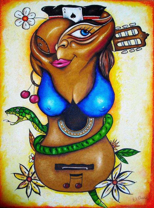 el escote del pecao