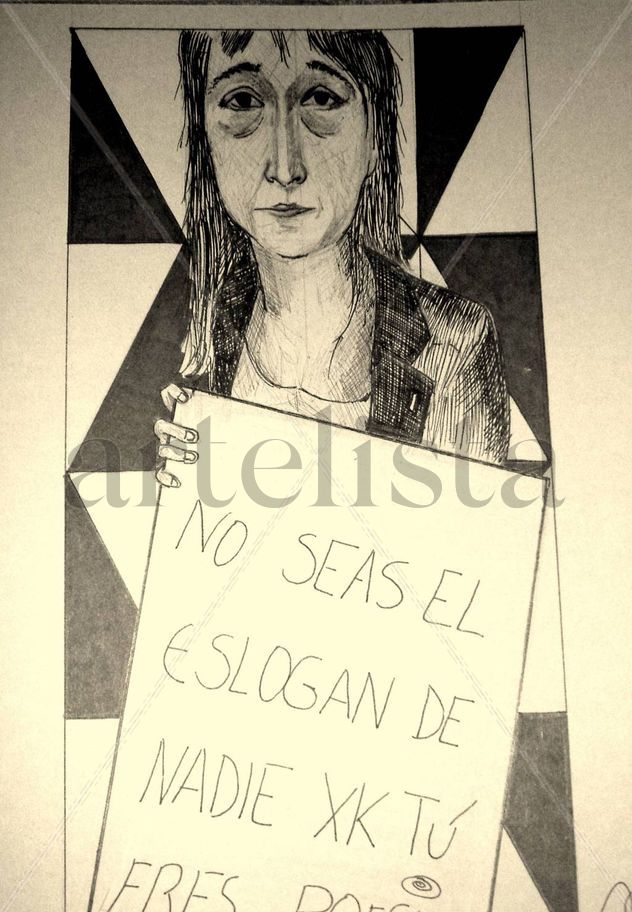 No seas el eslogan de nadie porque tú ..... eres poesia