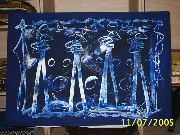 LA VUELTA DEL CAMPO Óleo Lienzo