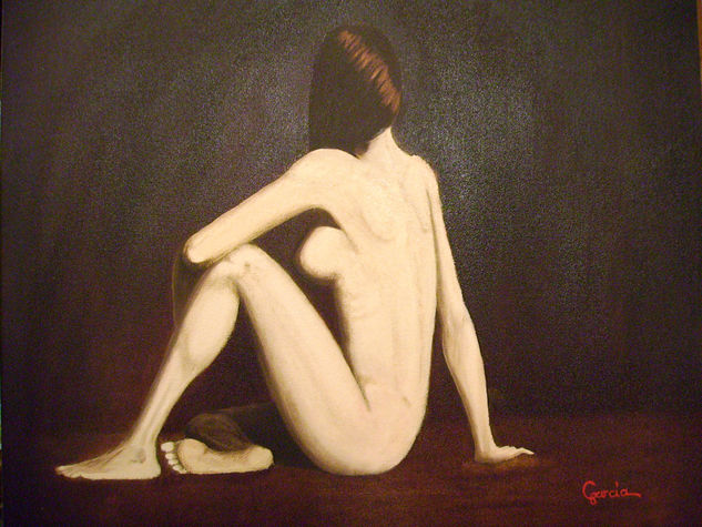 Sueño lacteo. Oil Canvas Nude Paintings