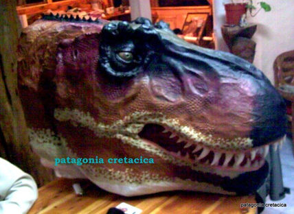 Cabeza de tyranosaurio