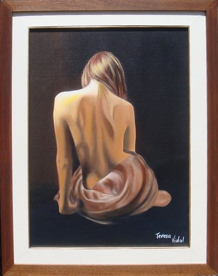 meditación Oil Canvas Nude Paintings