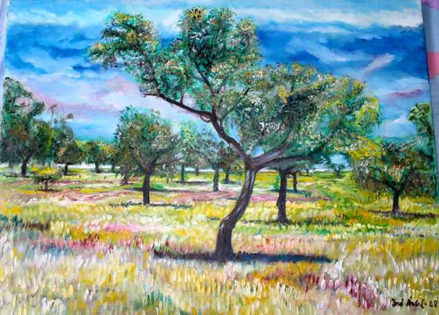 LUZ DE TORMENTA Oil Canvas Landscaping