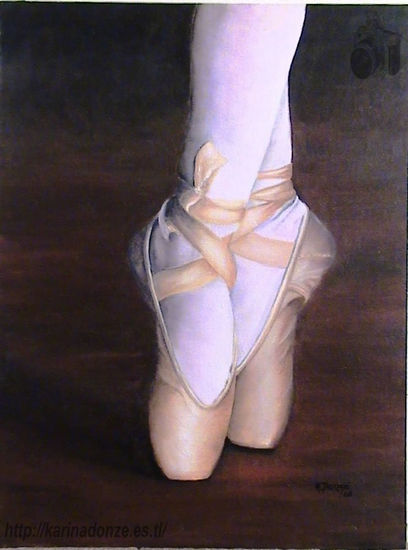 Puntas de Ballet Oil Canvas Others