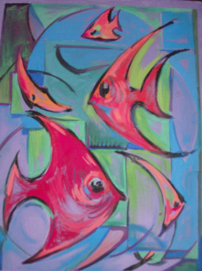 PECES Oil Canvas Landscaping