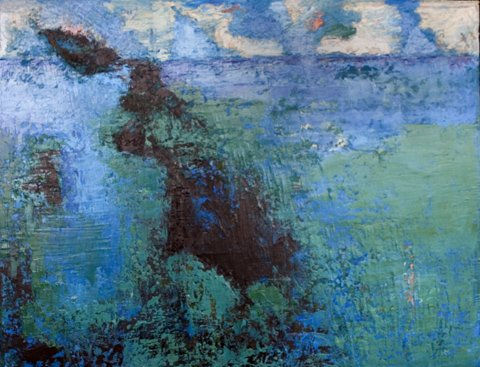 la fille du bord de mer