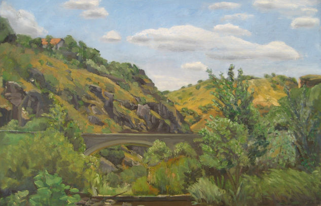 Vista del Valle Oil Canvas Landscaping