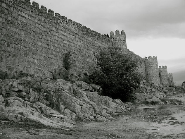 Muralla 1 Travel Black and White (Digital)