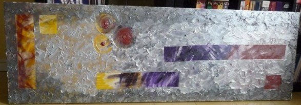 Plata Acrílico Lienzo Otros