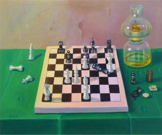 JUGANDO AL AJEDREZ