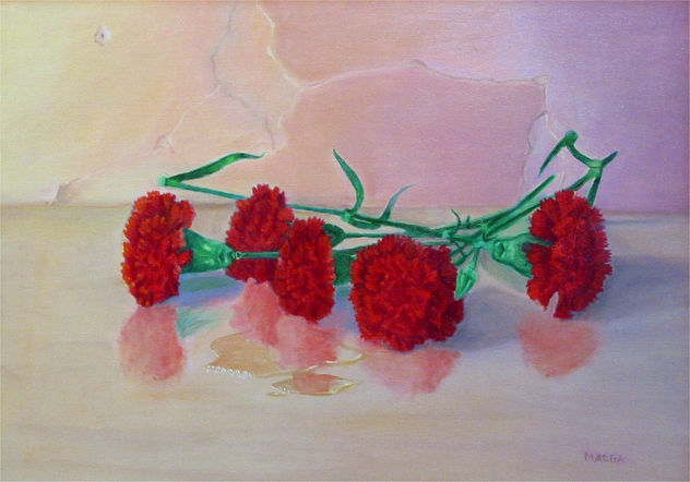 CLAVELES ROJOS