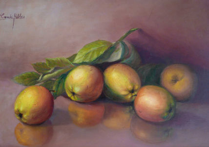 Manzanas en rama