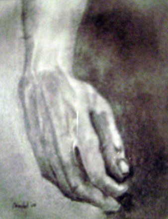 Mano de David Charcoal