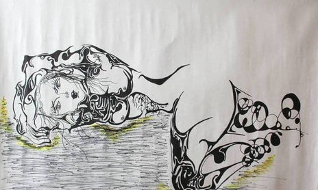 Tinta sobre papel