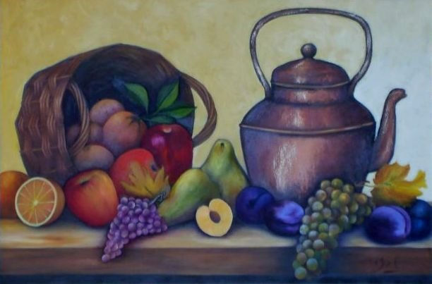 CAMPESTRE Oil Textile Still Life Paintings