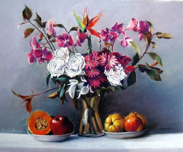 BODEGON Pastel Paper Still Life Paintings