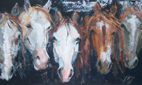 cabezas de caballo